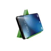 Creatieve tefefoonhouder in groene kleur met magneten