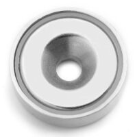 Potmagneet verzonken gat 20 mm – Neodymium magneet – MagneetjesWinkel