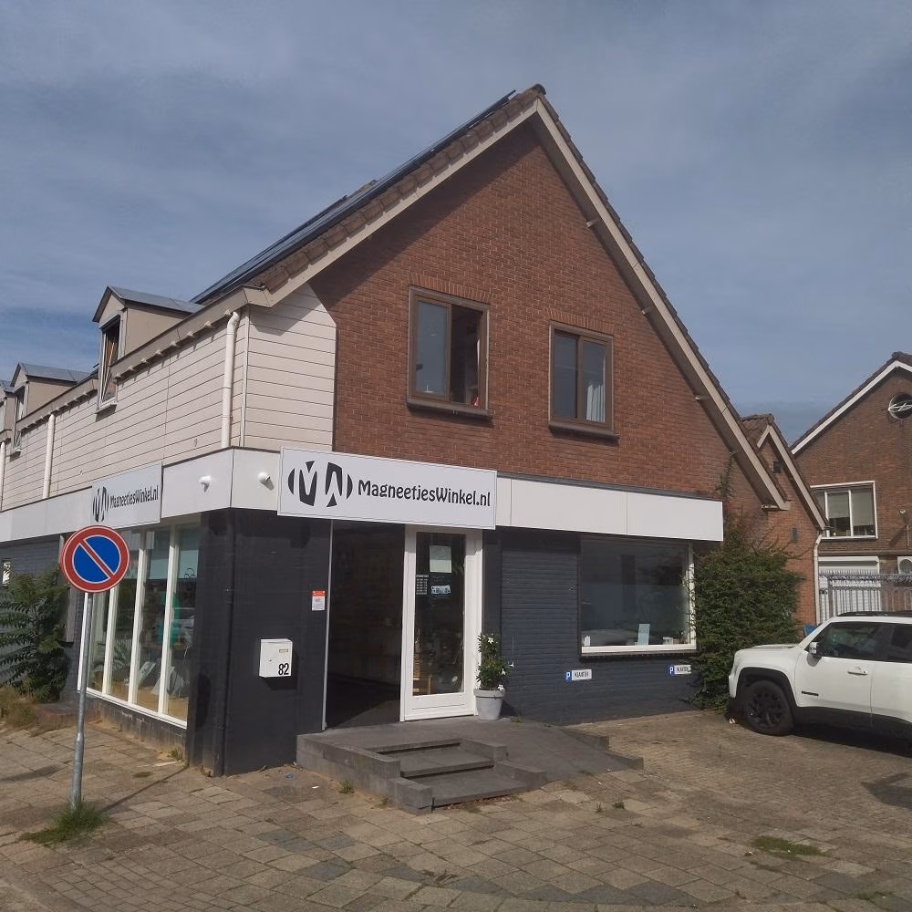 Pand van MagneetjesWinkel.nl in Ede – leverancier van magneten en magneetborden