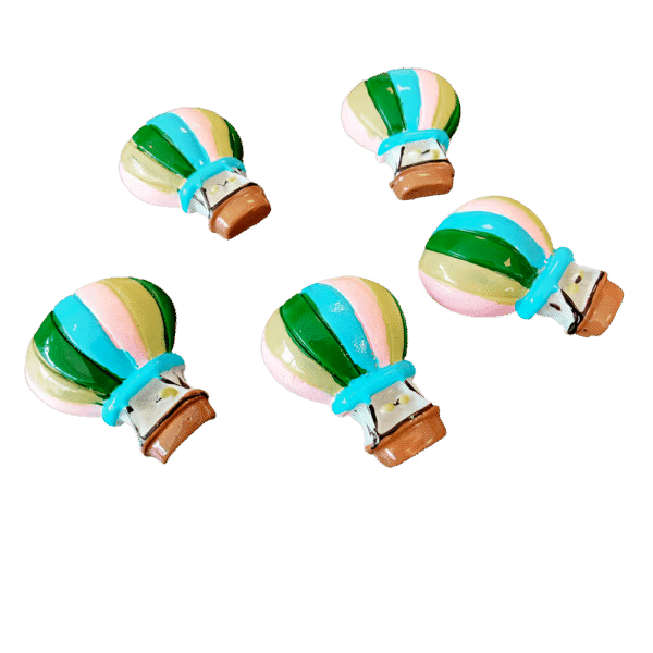 Koelkastmagneetjes in de vorm van een Luchtballon