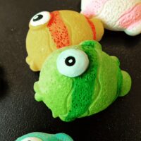 Koelkastmagneten Vissen - 5 stuks (Neodymium) in verschillende kleuren