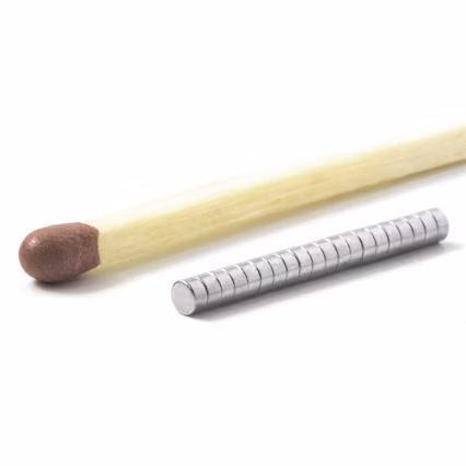 Mini magneetjes 2 x 1 mm