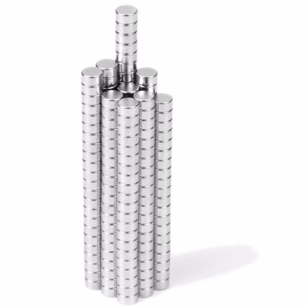 Neodymium schijfmagneetjes 4 x 2 mm