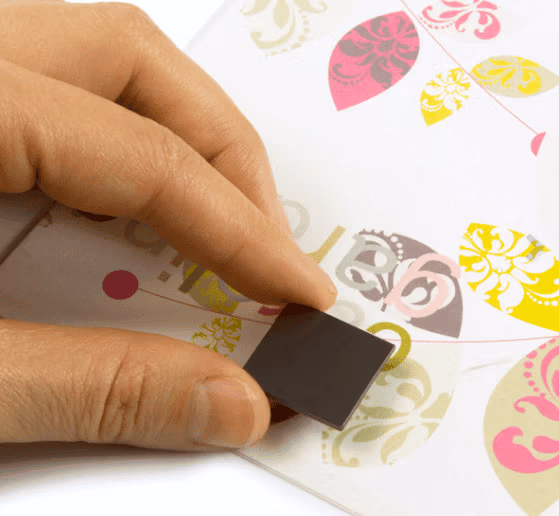 Zelfklevende magneetplaatjes