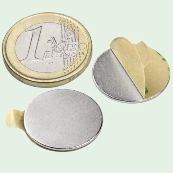 Zelfklevende schijfmagneten 20 mm