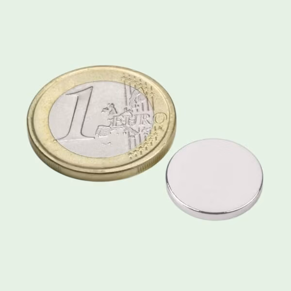 Neodymium schijfmagneten 15 mm