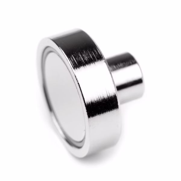 Potmagneet draadbus 16 mm M4 (max trekkracht 8 kilo) – Neodymium magneet – MagneetjesWinkel