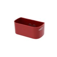 Magnetisch bakje langwerpig vam 12 cm in de kleur rood van het Italiaanse merk KalaMitica