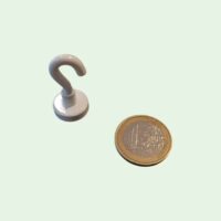 Magneethaak wit 16 mm