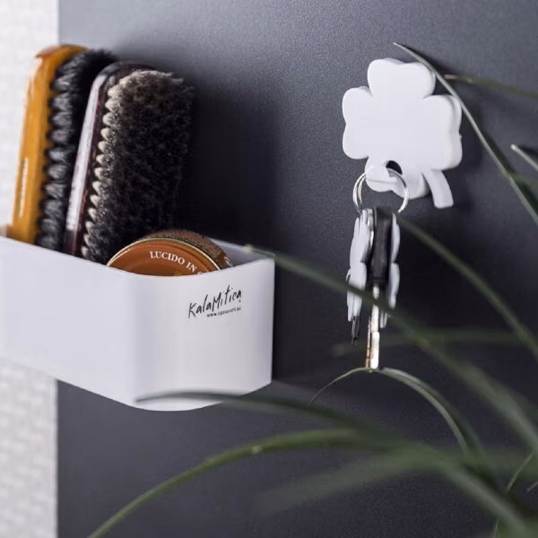 magneethaak klaver vier kalamitica voor sleutelbos of handdoeken