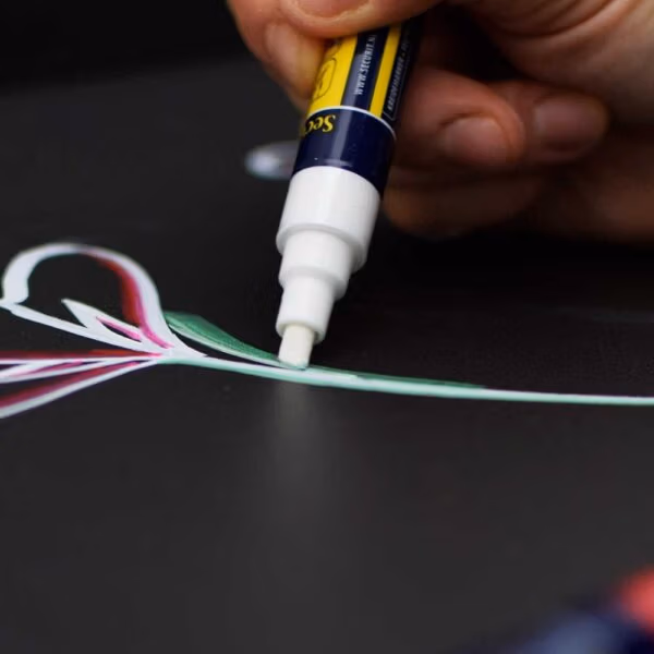 Krijtstift Securit 2 - 6 mm - 11 kleuren