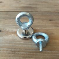 Oog voor potmagneet M6 schroefdraad