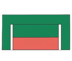 Axiale magnetisering van een potmagneet met de Noordpool aan de open kant