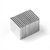 Blokmagneet 10 x 10 x 1 mm N35 – Neodymium magneet – MagneetjesWinkel