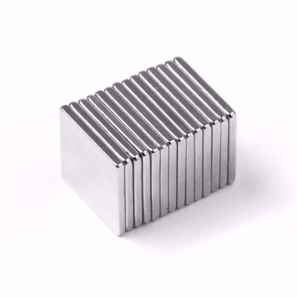 Blokmagneet 10 x 10 x 1 mm N35 – Neodymium magneet – MagneetjesWinkel