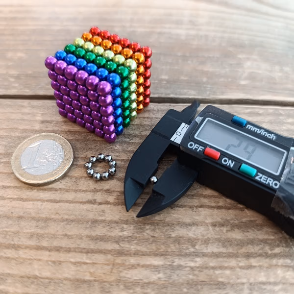 Magneet staafjes en balletjes zilver – Wholesale – MagneetjesWinkel